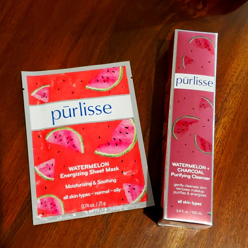Purelisse Watermelon Cleanser & Sheet Mask